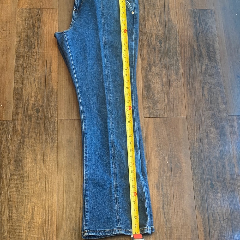 Michael Kors Dark Blue Boot Cut Jeans - Picture 9 of 15
